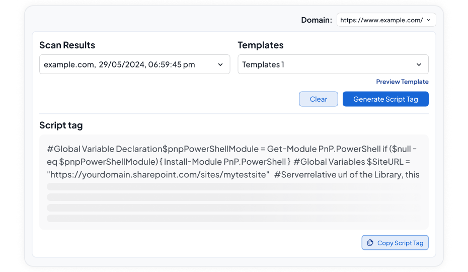 Dynamic Consent Enforcement and Easy Integration